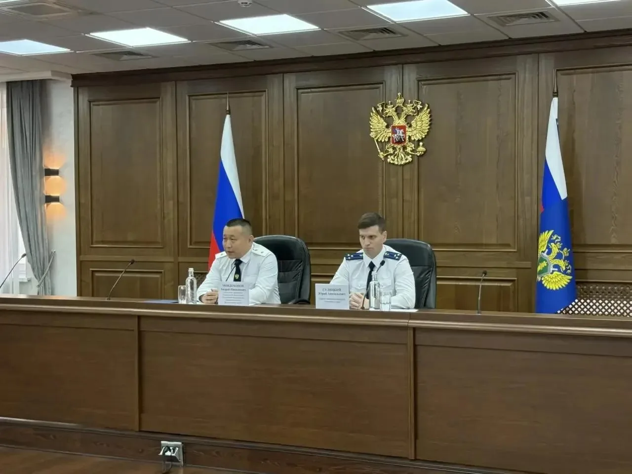 Начальник управления Генпрокуратуры России по ДФО Андрей Мондохонов представил первого заместителя п