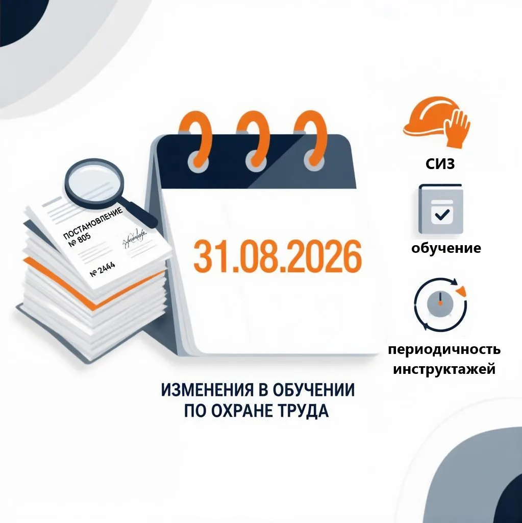 ❓ ЧТО МЕНЯЕТСЯ В ОБУЧЕНИИ ПО ОХРАНЕ ТРУДА С 31 АВГУСТА 2026 ГОДА? ОТВЕЧАЕМ ПО ДЕЛУ!