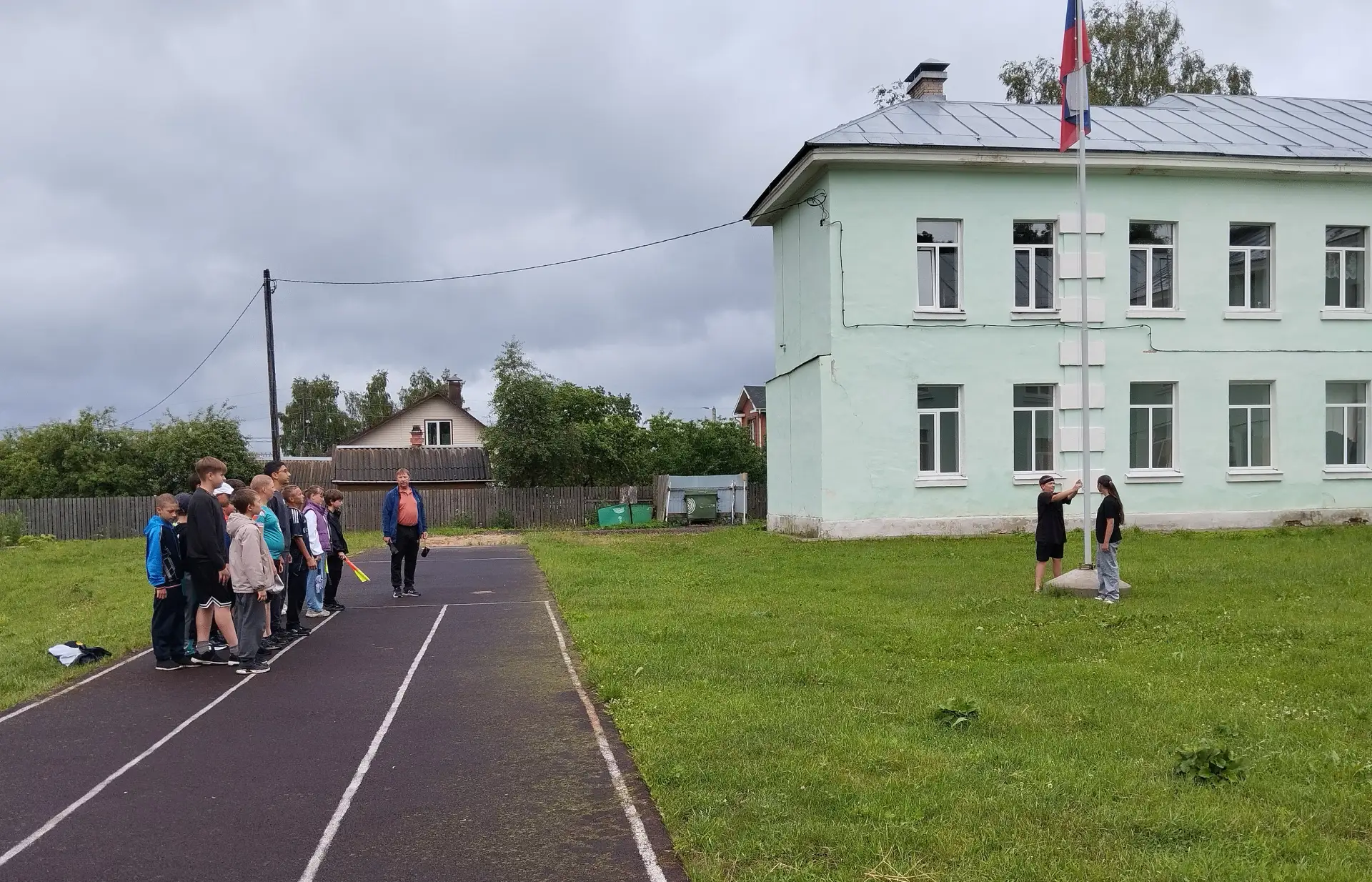 Спортивный лагерь, 9-й день, когда сила встретилась с творчеством.
