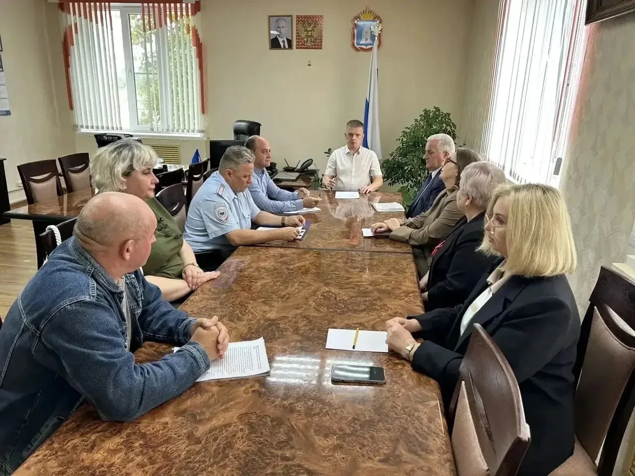 🔔 В администрации округа обсудили вопросы безопасности.
