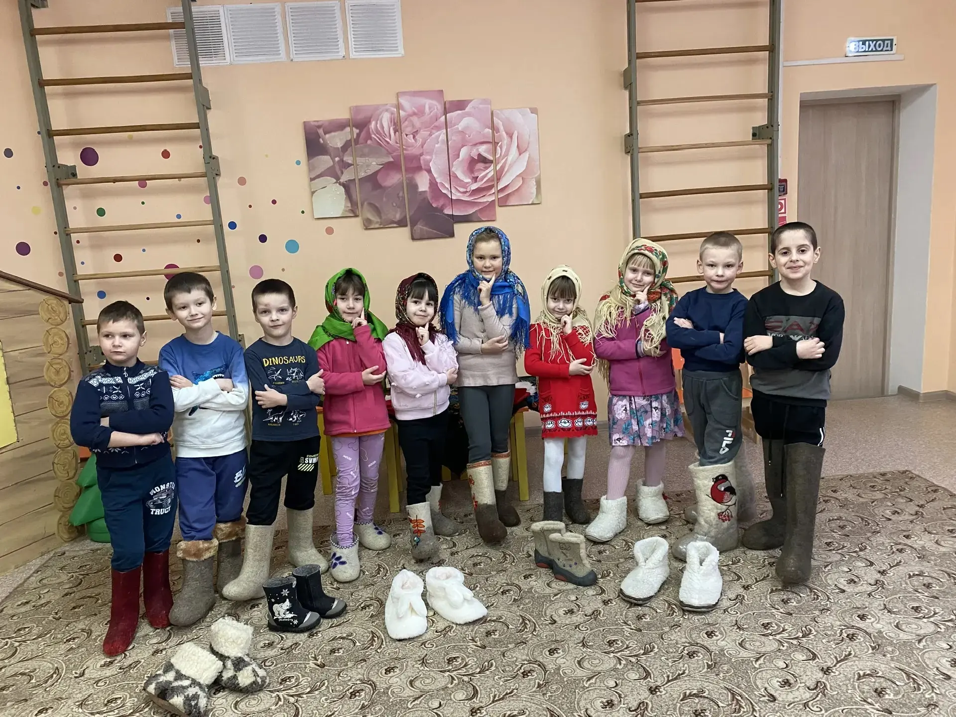 ☺️«Для больших и маленьких есть обувка - валенки!»😉