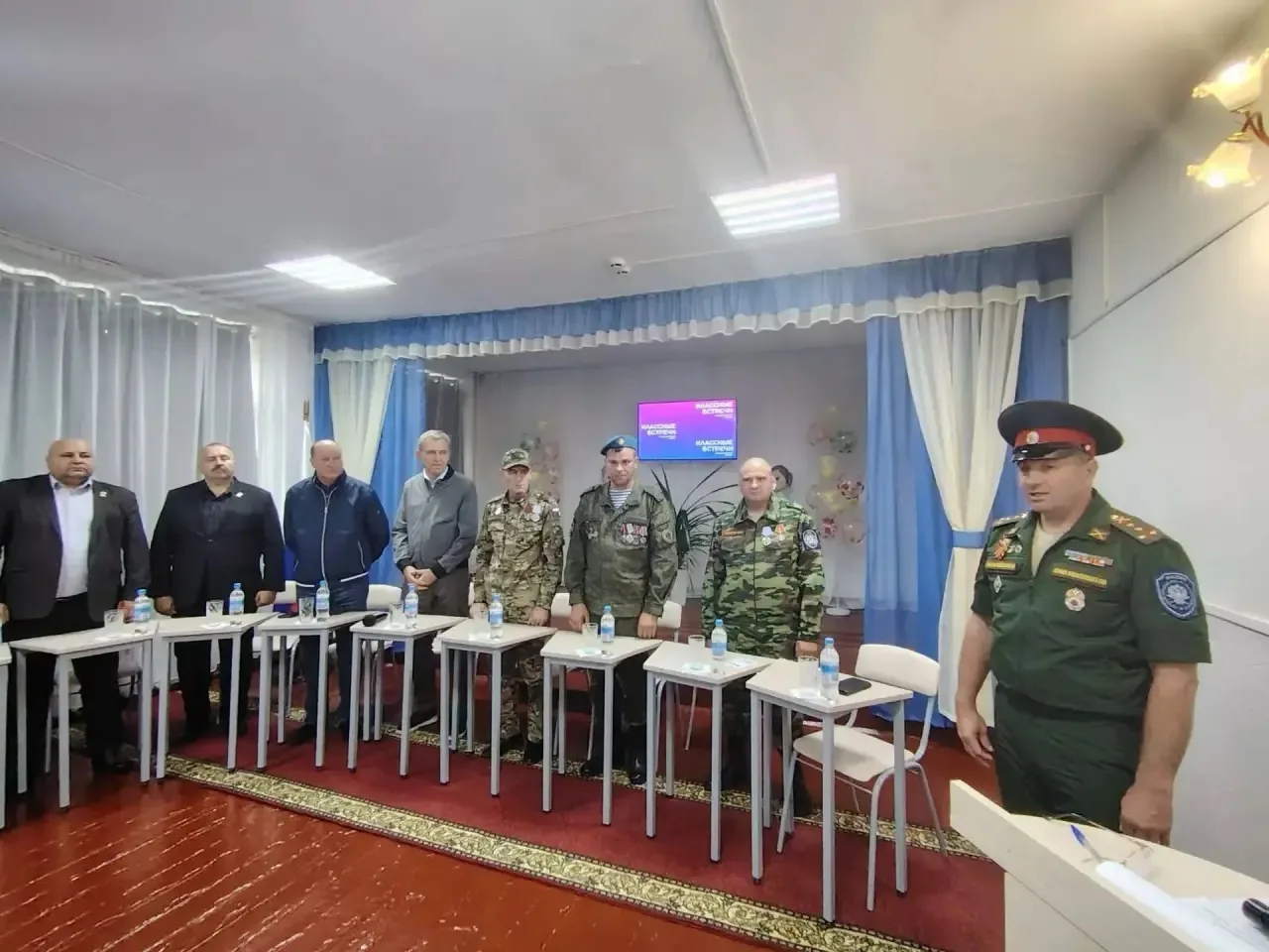 Сегодня в Элитовской средней общеобразовательной школе Москаленского района состоялась ...