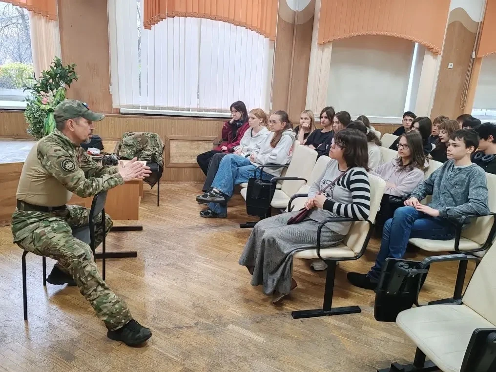 ВАЖНЫЕ ВСТРЕЧИ   14 апреля у нас в гостях был человек удивительной судьбы — ветеран СВО и руководите