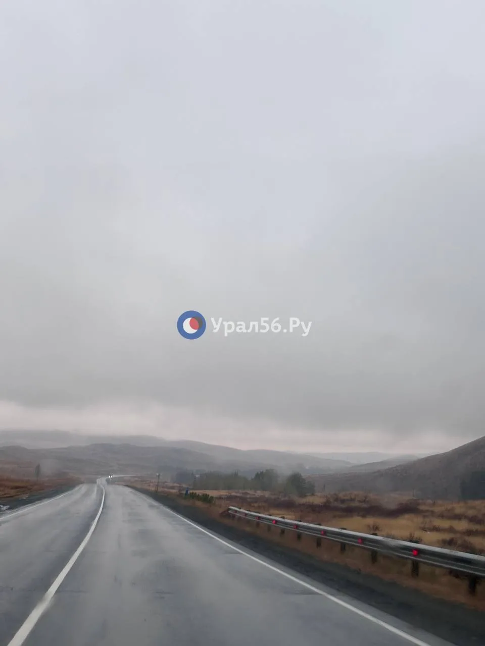 Обстановка на трассе Оренбург - Орск