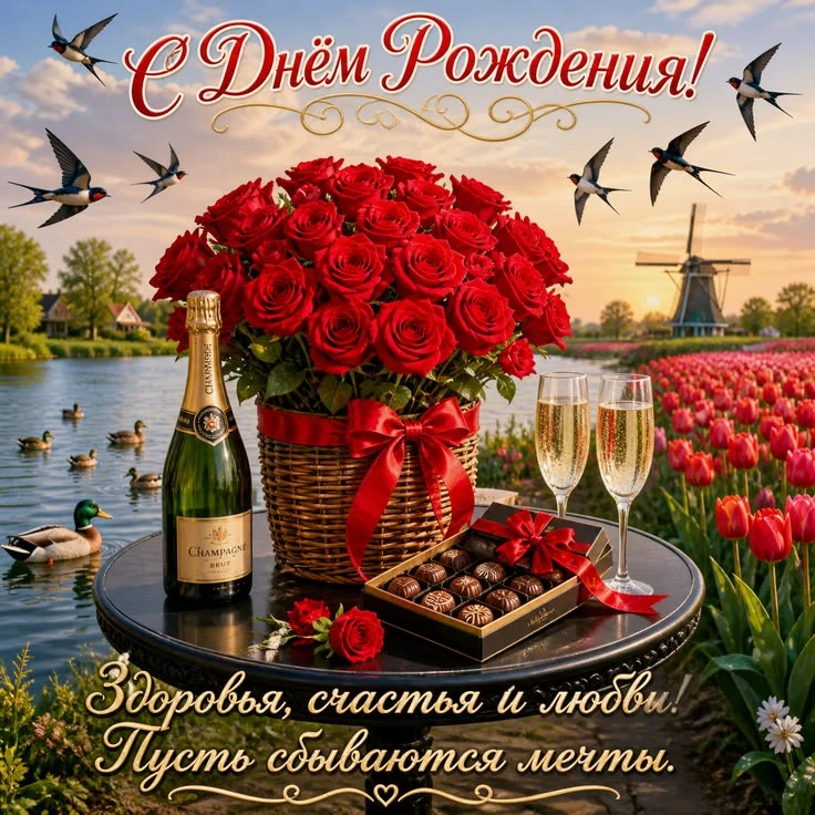 Поздравляем с Днём рождения! 🎂🎁