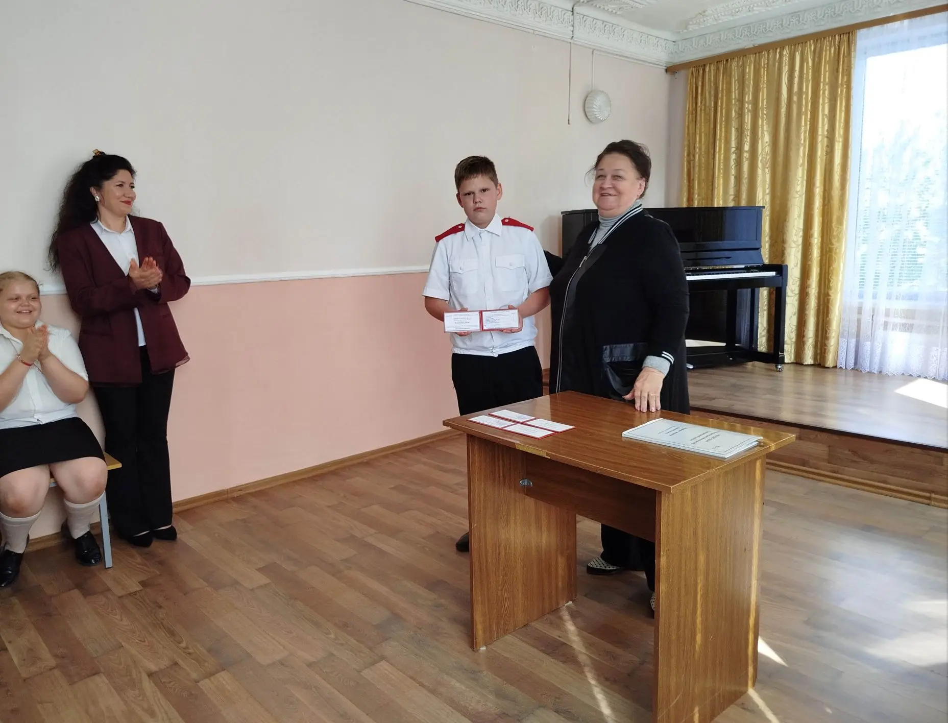 В ДШИ Новорождественской чествовали выпускников!