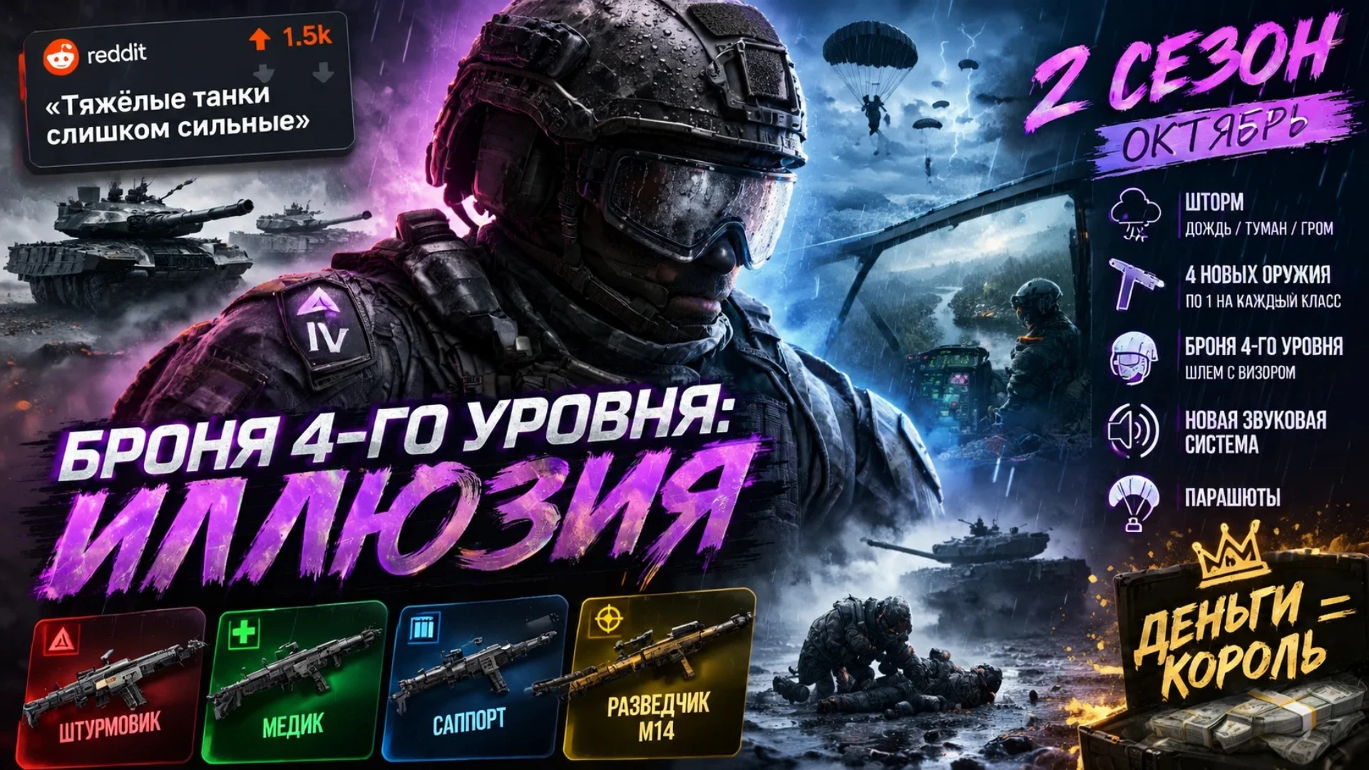 ☺ WarDogs: — о балансе, прогрессии и втором сезоне
