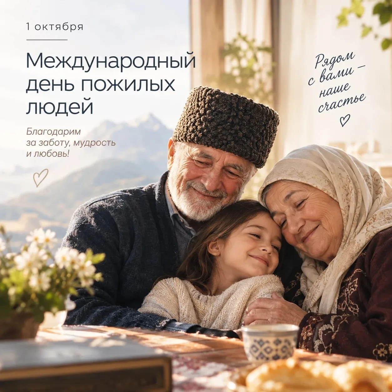 👵👴 1 октября — Международный день пожилых людей! 💛