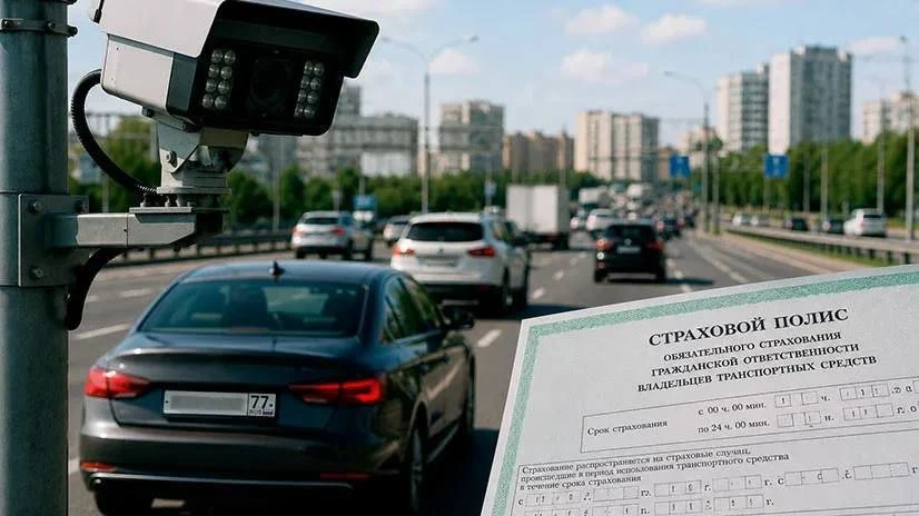 🚗💸 С октября камеры начнут сами штрафовать за отсутствие ОСАГО.
