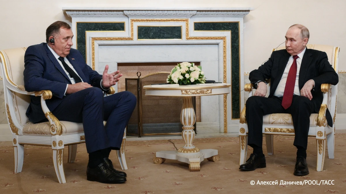 Милорад Додик в поздравлении Путину назвал его другом Республики Сербской.