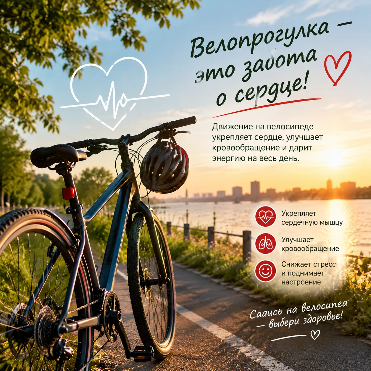 13:00. 1 октября. Велопрогулка.