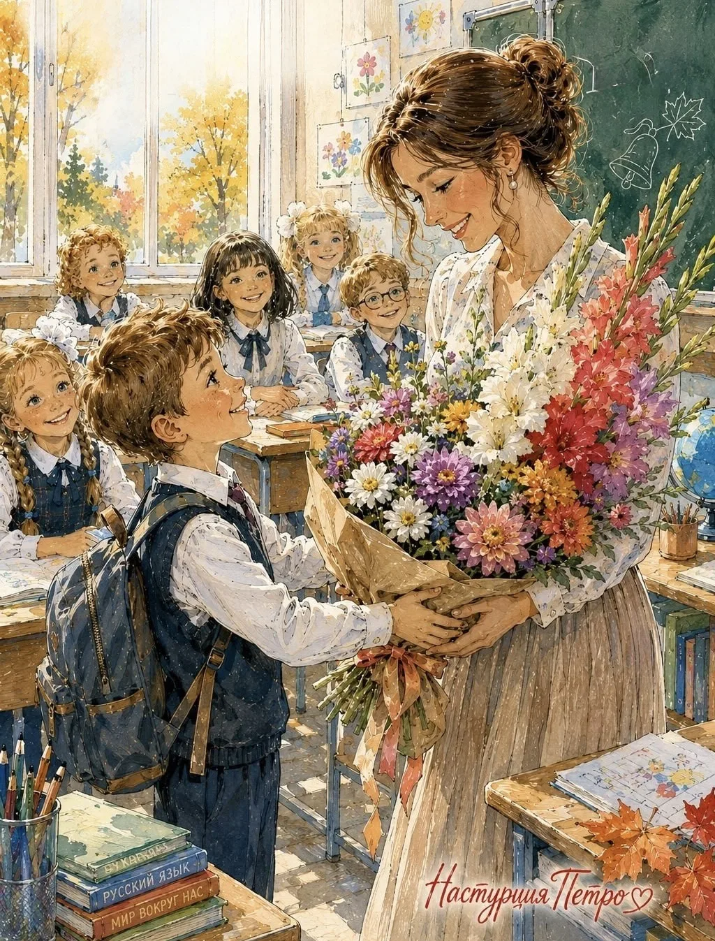 5 октября - День учителя. От души поздравляем наших учителей!🍁