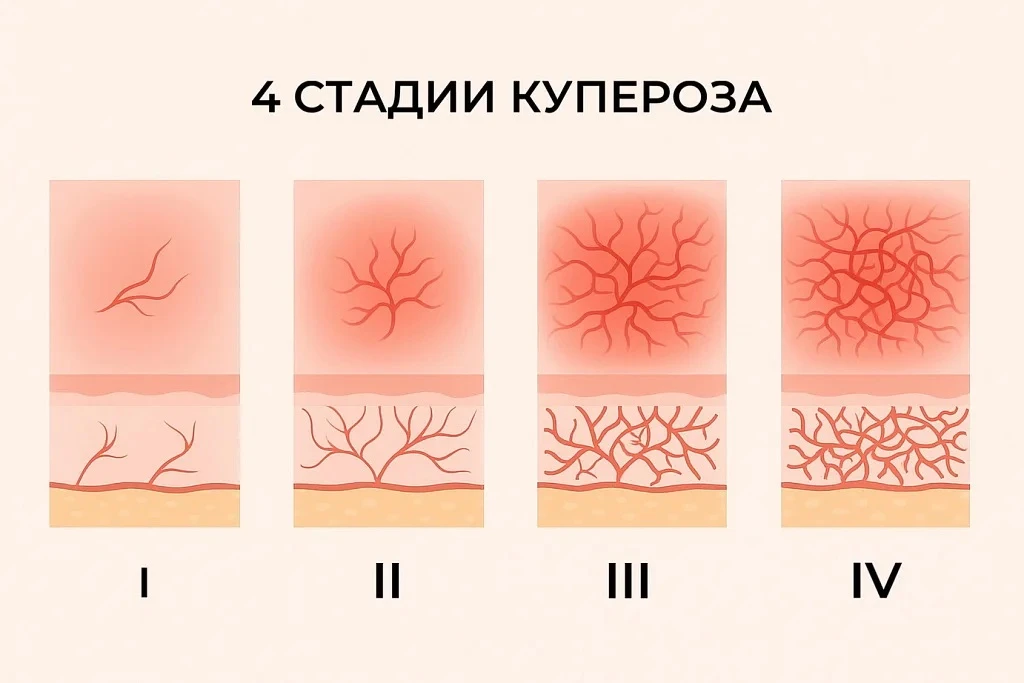 🔴Методы коррекции купероза🔴