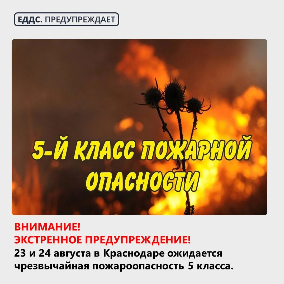 Экстренное  предупреждение!