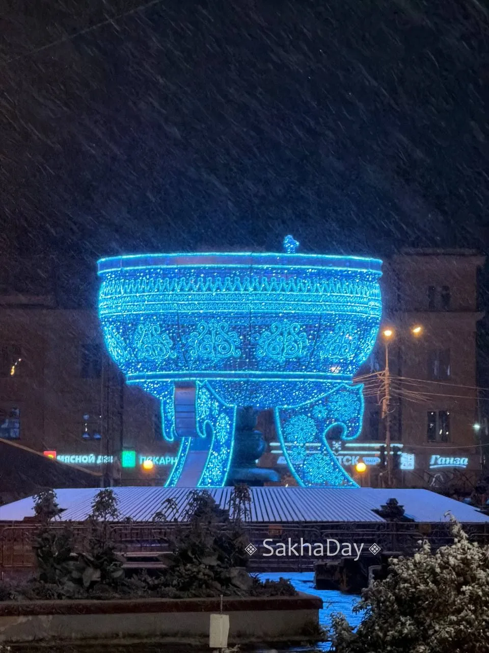 Якутск под первым снегом. #дляsakhaday @sakhaday