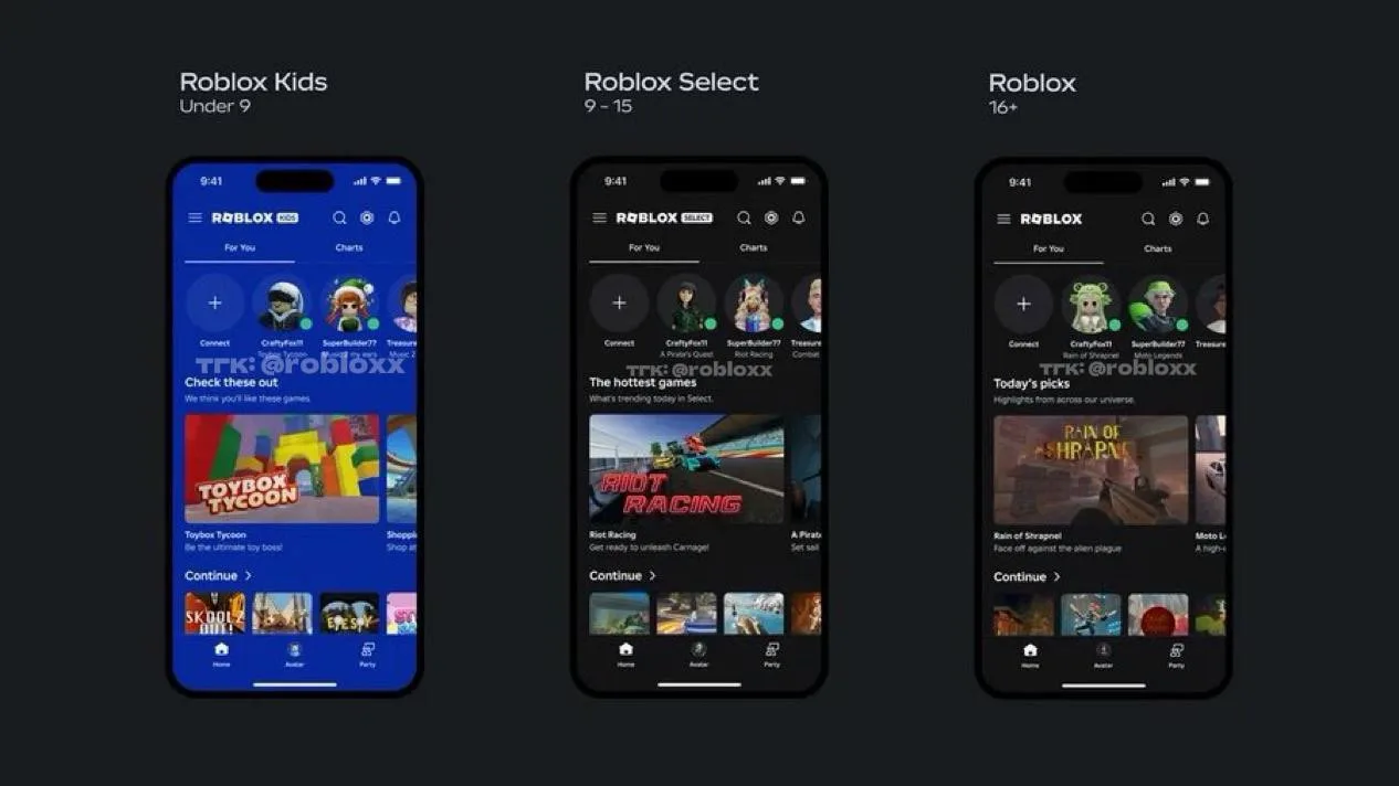 👶 Детские аккаунты Roblox и аккаунты Select теперь доступны по всему миру, начиная с сегодняшнего д