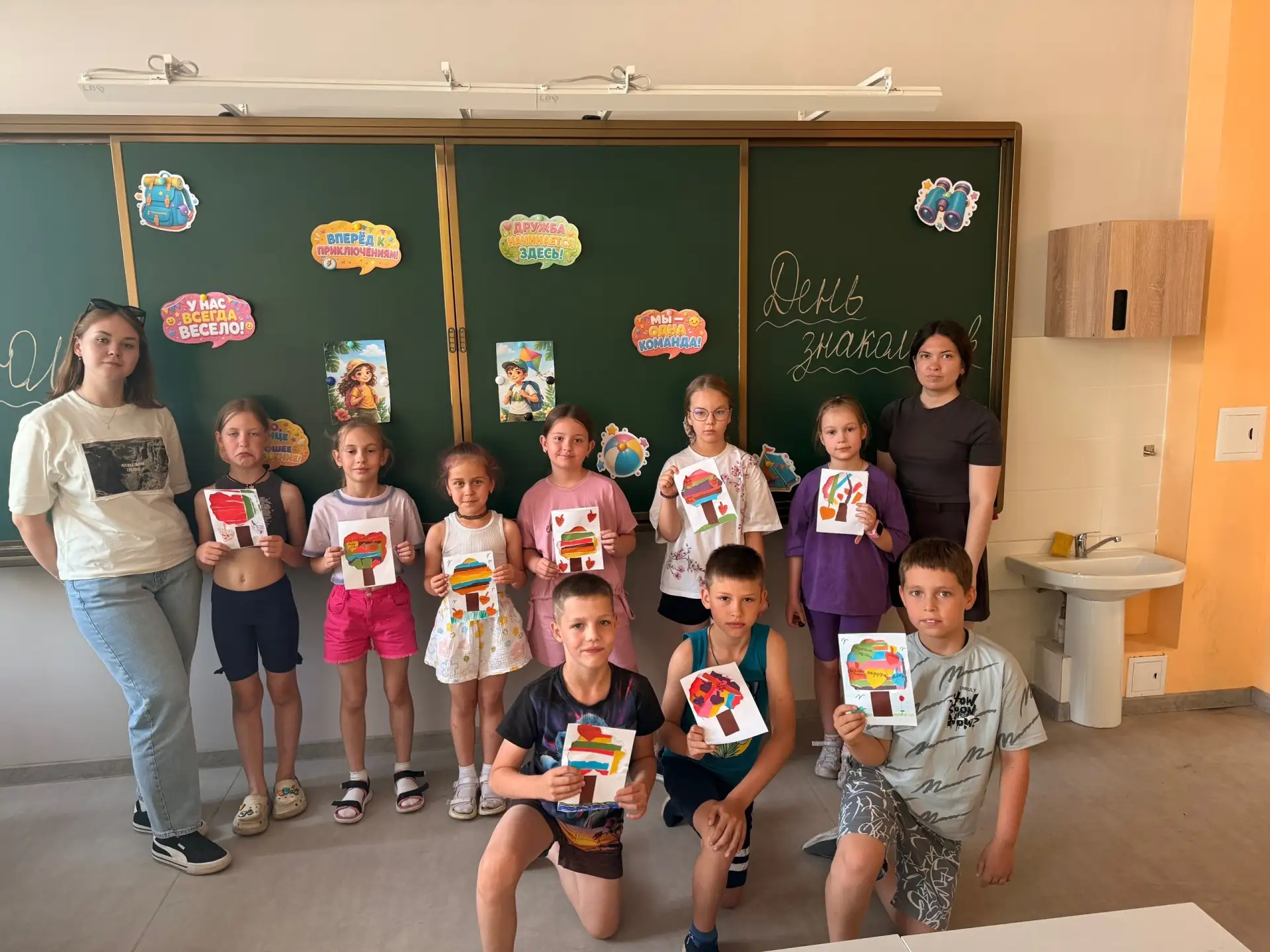 ☀️День знакомств на летней площадке☀️2 июля наша летняя площадка распахнула двери. Первый день — все