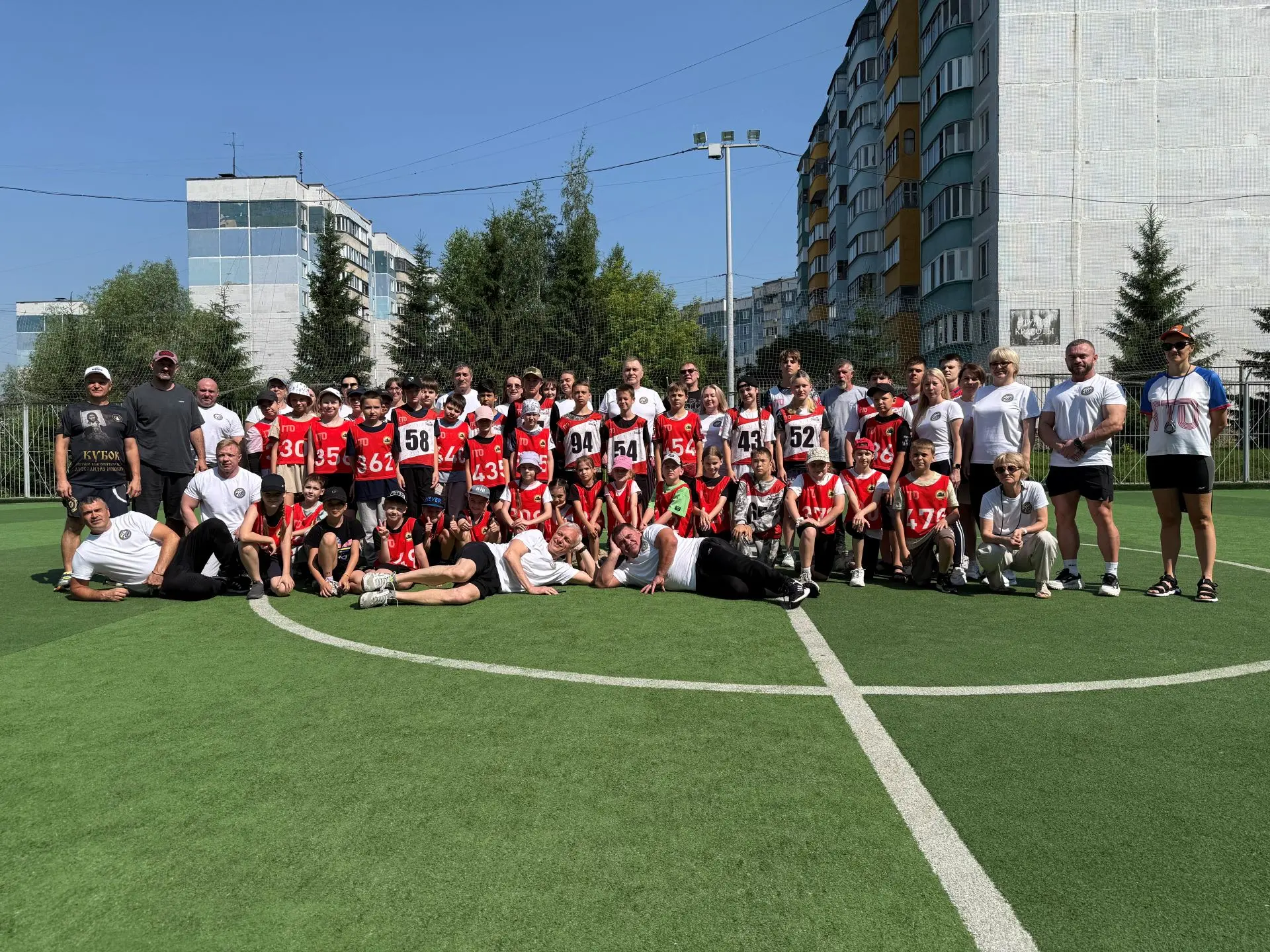 🏟 16 июня на футбольном поле спортивного комплекса «Молодежный» прошла сдача норм Всероссийского фи