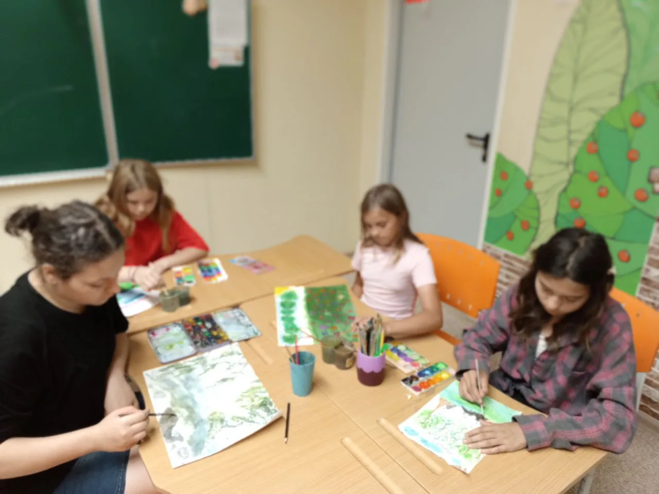 Дождь не помеха творчеству! ☔🎨