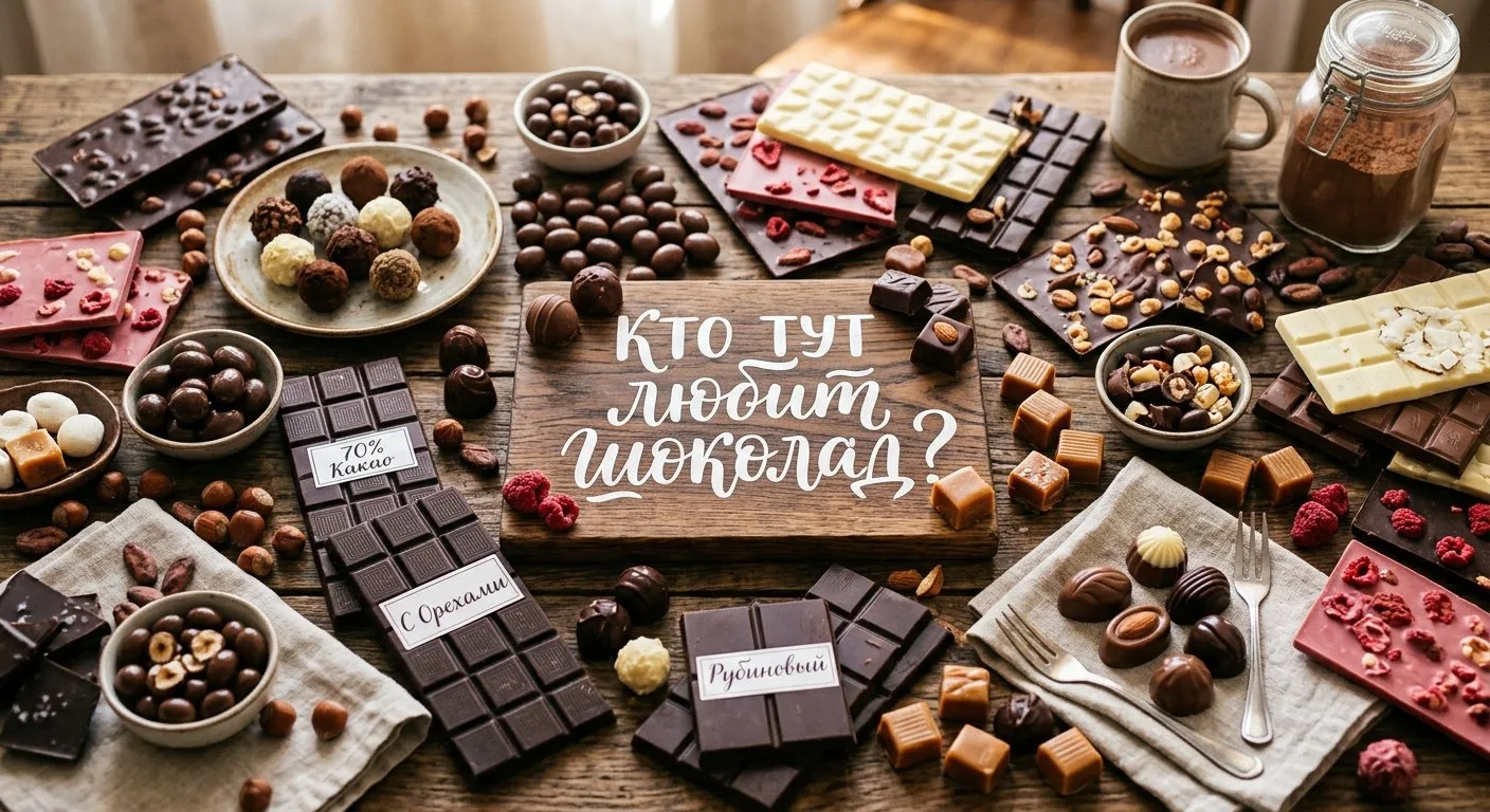 Слышите этот манящий шорох фольги? 🍫✨