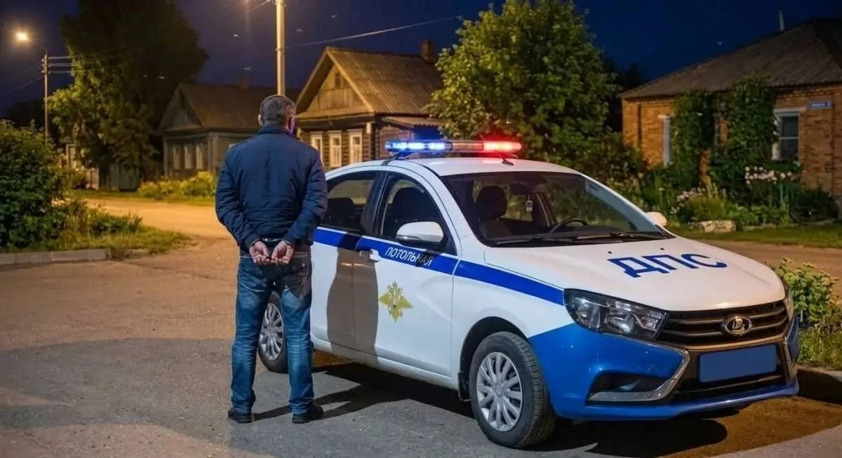 ‼️В Брянске задержали пьяного водителя-рецидивиста на Audi