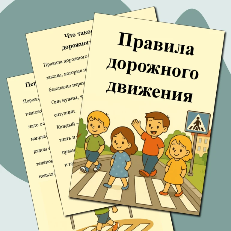 Памятка по дорожной безопасности для школьников.
Дорога — это зона повышенной опасности. Чтобы кажды