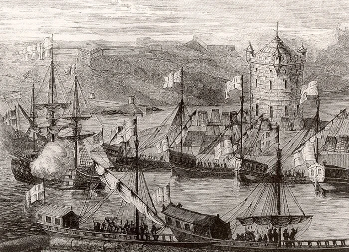 29 июля 1696 года русские войска с триумфом вступили в крепость Азов — при активном участии запорожс