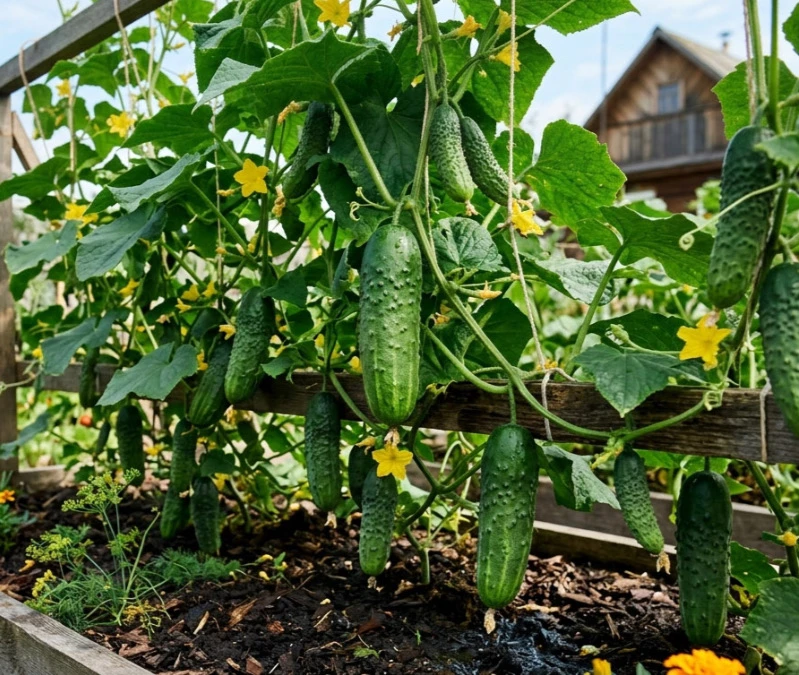🥒 КОРМИМ ОГУРЦЫ: ХИМИЯ ИЛИ НАРОДНЫЕ СРЕДСТВА — ВЫБИРАЙ СВОЁ