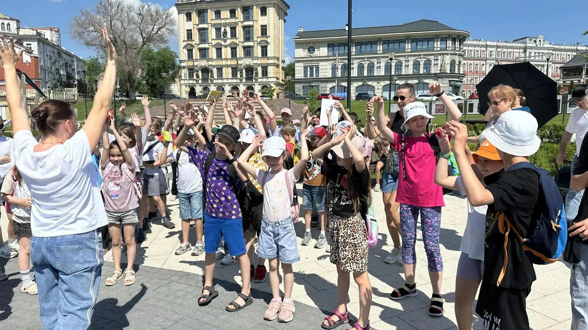 Сегодня у детей был по-настоящему весёлый, звонкий день! В преддверии праздника День России, под лас