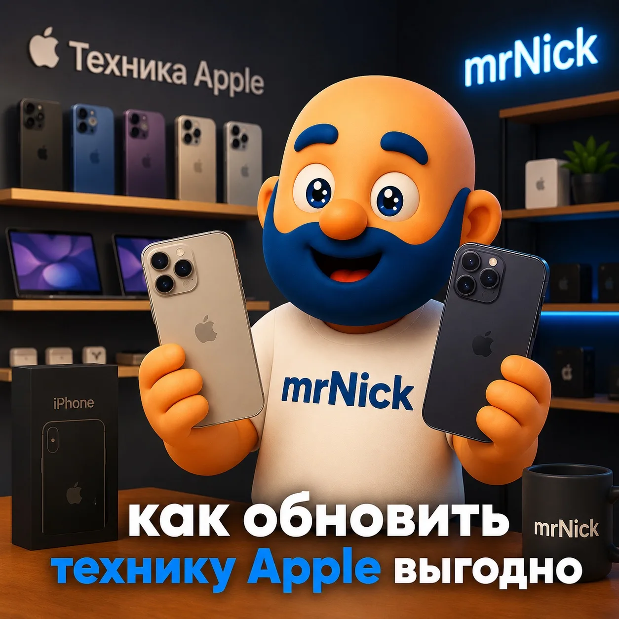 Как выгодно обновить технику Apple? 🍏

Если давно хотелось обновить смартфон, но откладывали из-за 