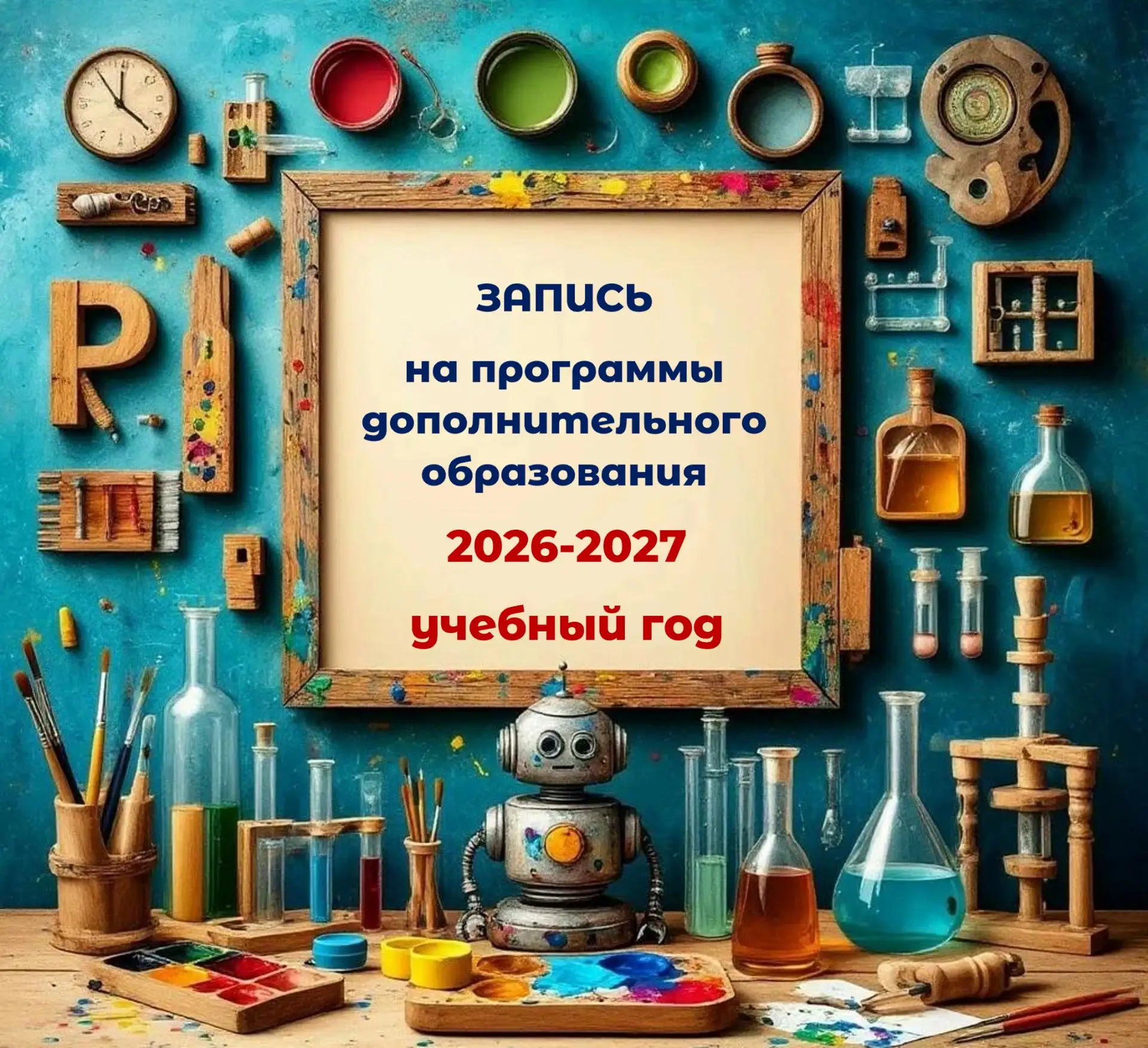 Старт записи на 2026–2027 учебный год: выбираем будущее для детей с 5 до 18 лет! 🚀