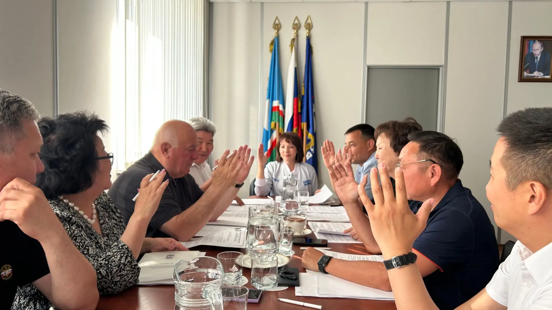 Состоялся Президиум регионального политического совета партии «Единая Россия». Совещание рабочее, по