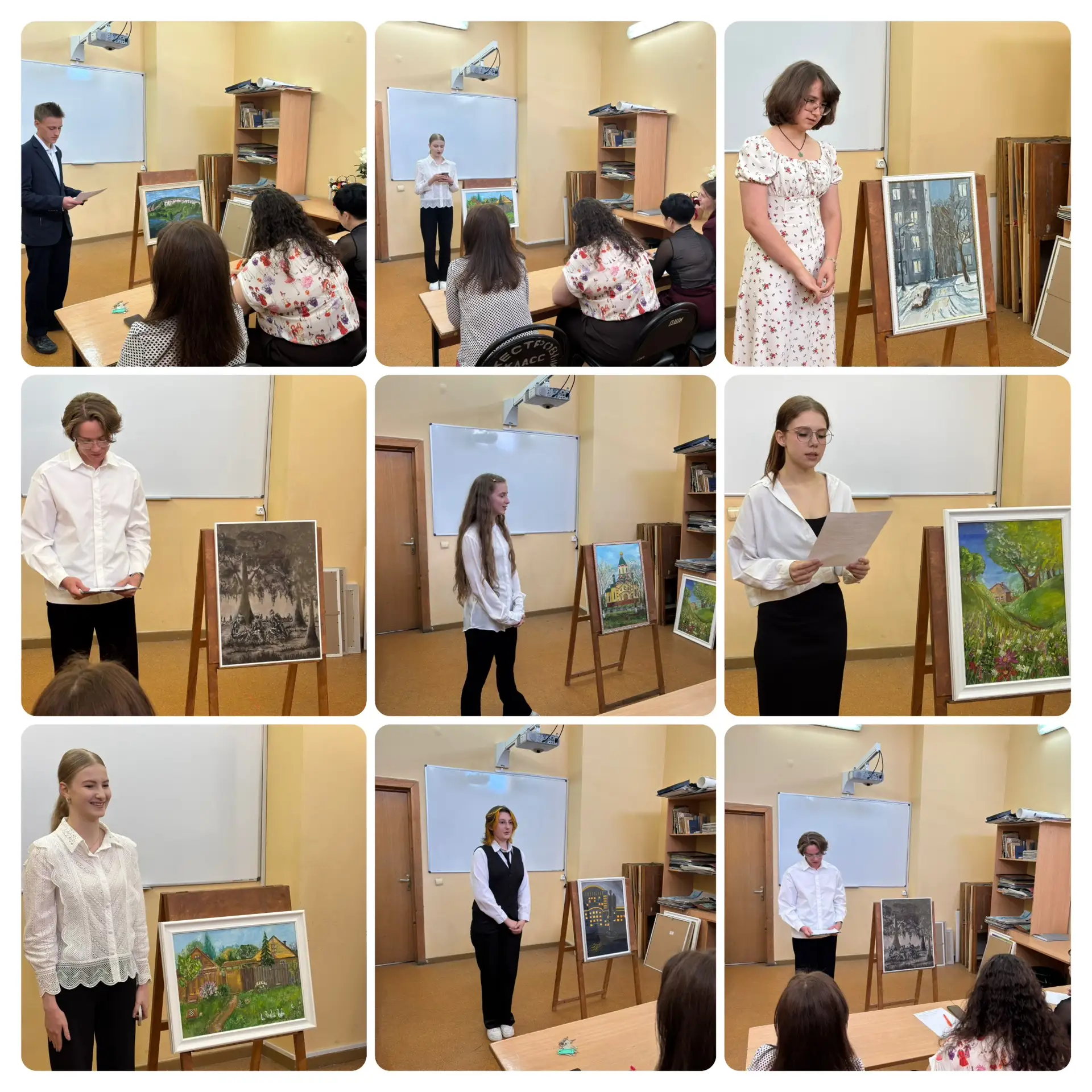 🌟 Выпускники отделения изобразительного искусства успешно сдали выпускные экзамены и з...
