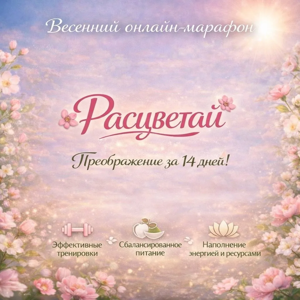 🌸Весенний марафон «РАСЦВЕТАЙ»🌸