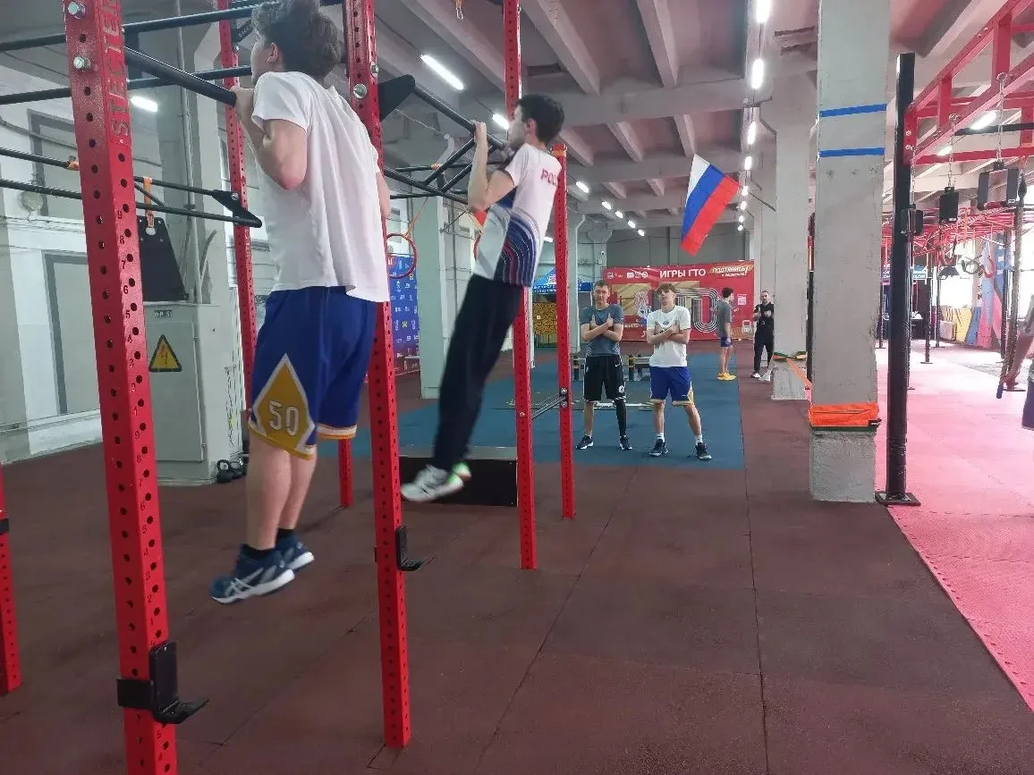 🏋️Лицеисты ПГУ им. Шолом-Алейхема сдали нормативы ГТО  Лицеисты Приамурского госуниверситета вместе 