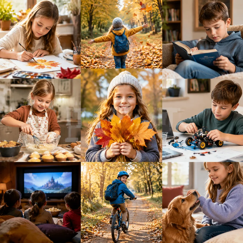 🍁 Нескучный досуг на осенних каникулах