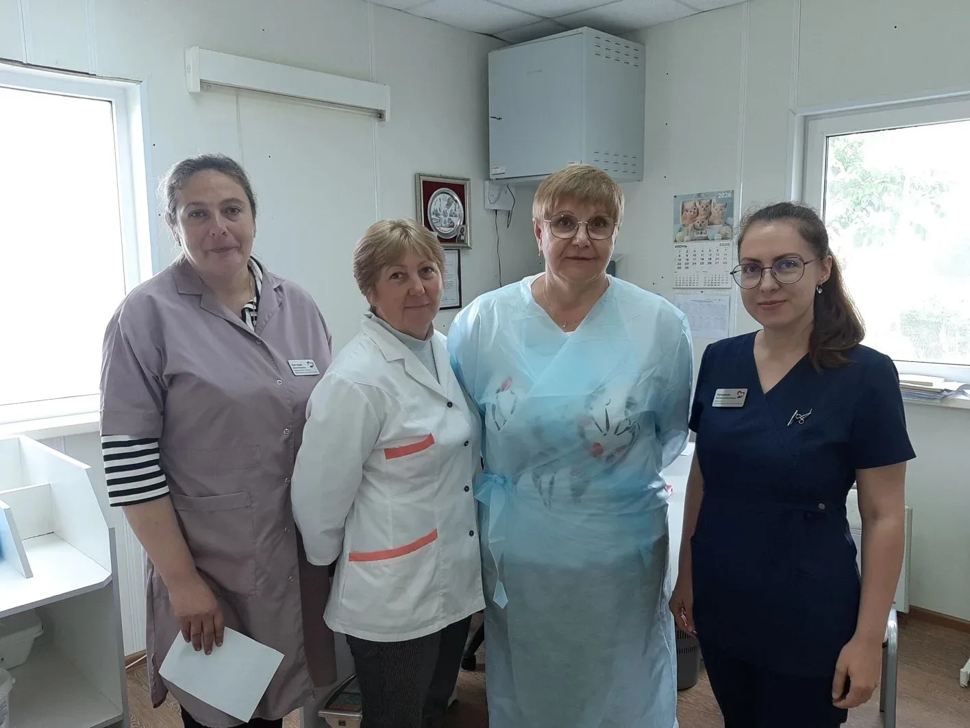 На помощь коллегам в самый отдаленный филиал!

Около ста пациентов осмотрела выездная бригада врачей