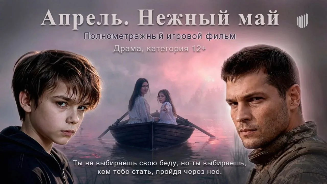 🔻Кинокомпания «Рассвет» готовит драму АПРЕЛЬ. НЕЖНЫЙ МАЙ.