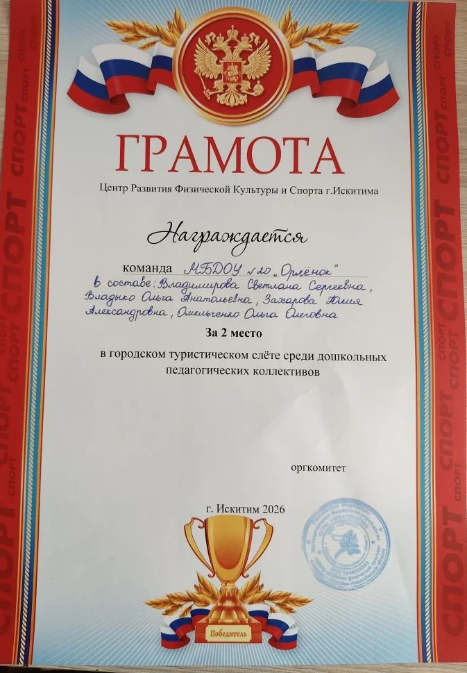14 мая 2026 года в спорткомплексе «Заря» города Искитима прошел городской туристический...