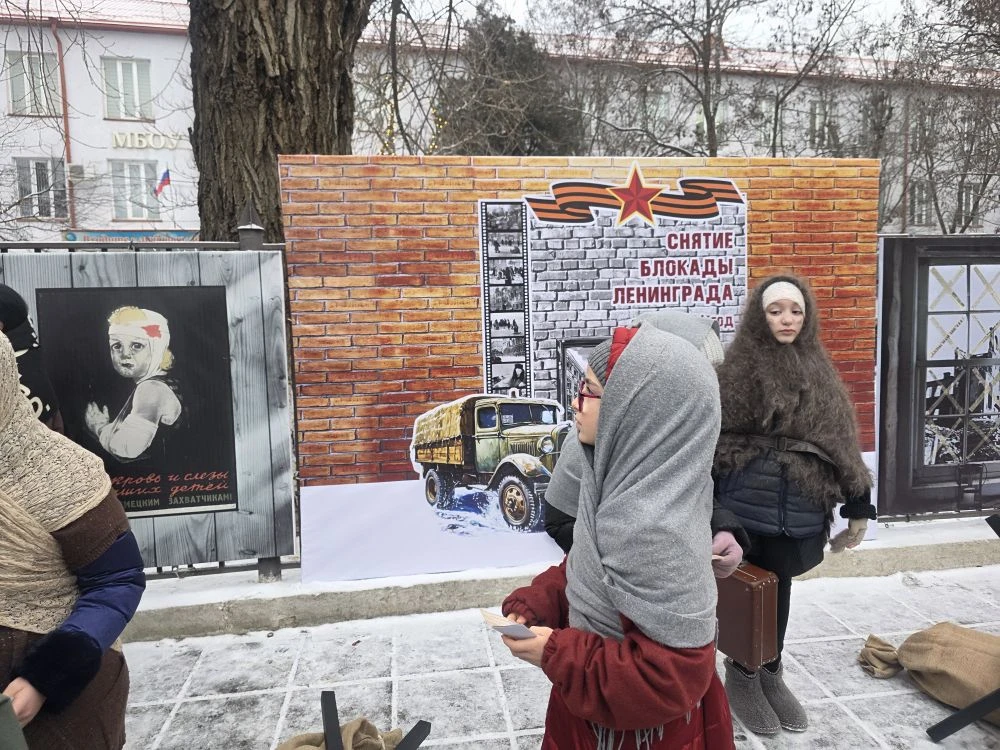 125 грамм памяти: наша школа в акции «Блокадный хлеб» 🕯️🍞  27 января, в День полного освобождения Ле