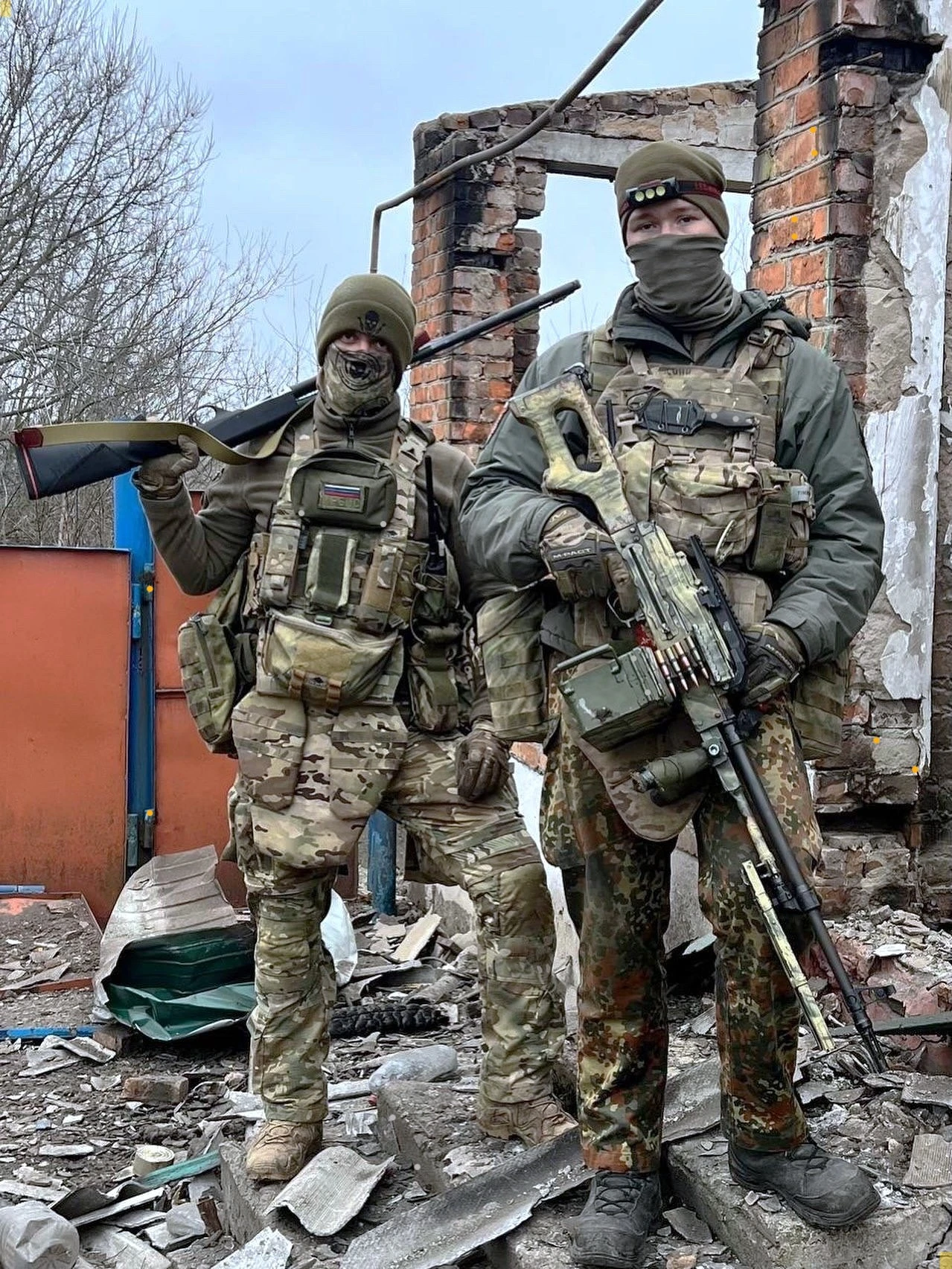 Привет от наших бойцов