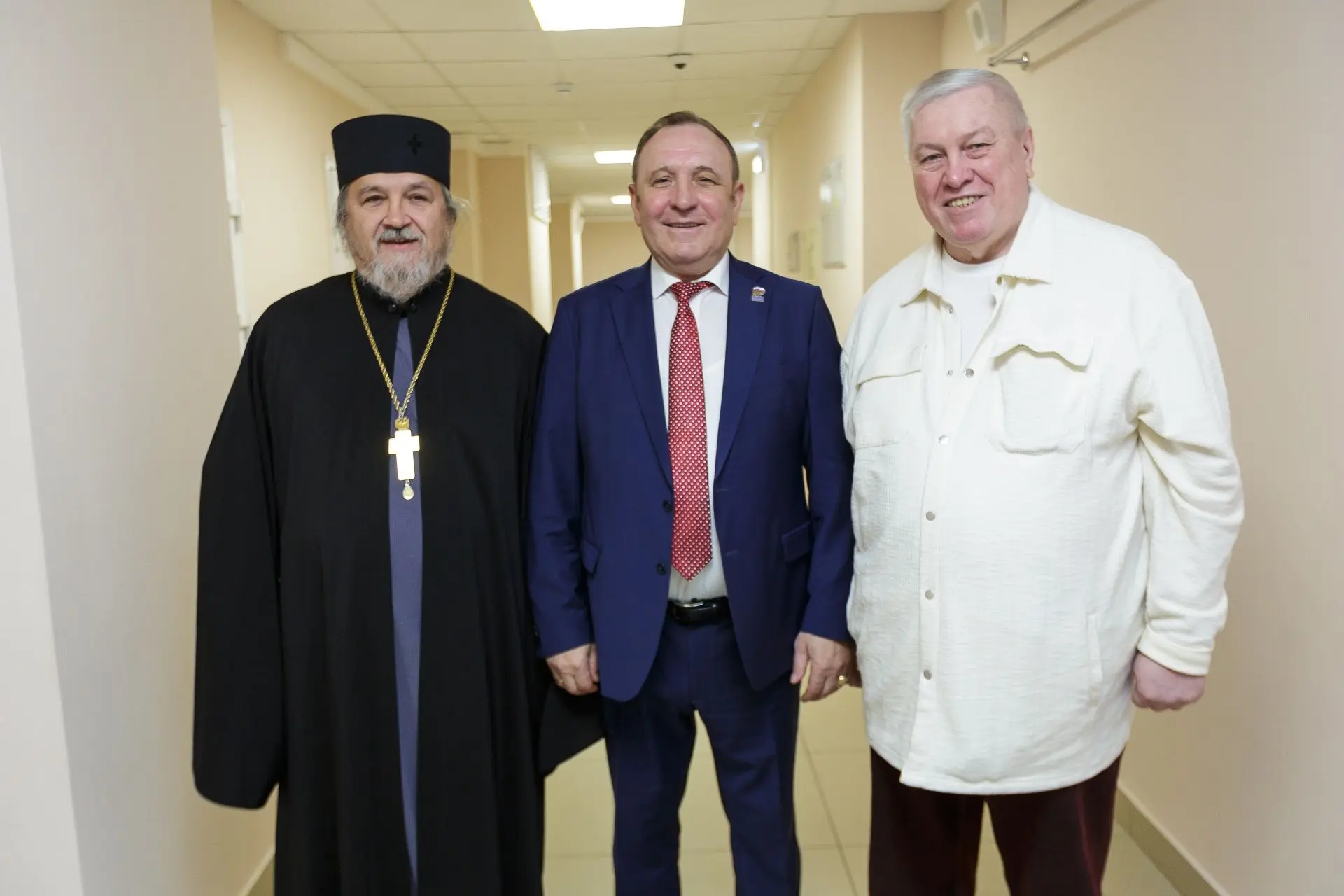 На инаугурации мэра.