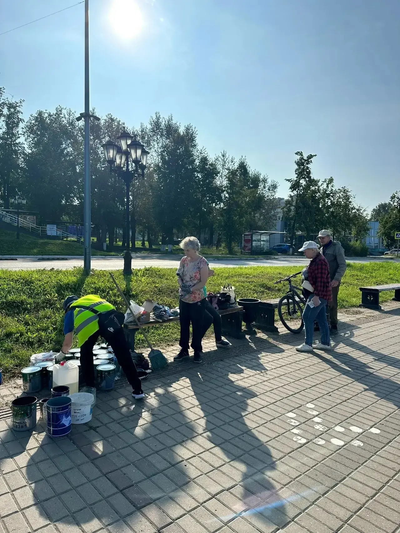🌿Субботник на набережной Воткинского пруда