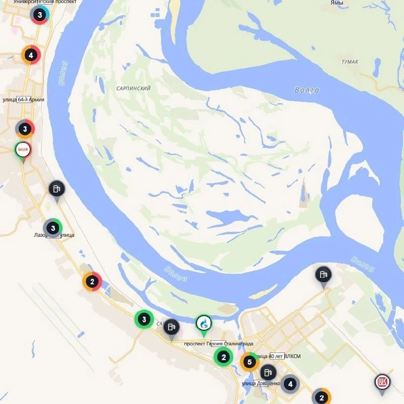 Ситуация с бензином в Волгограде остается напряженной. Водители сообщают, что заправки ...