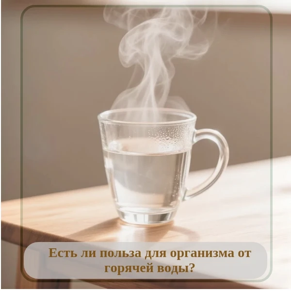 Есть ли польза от горячей воды? 💧