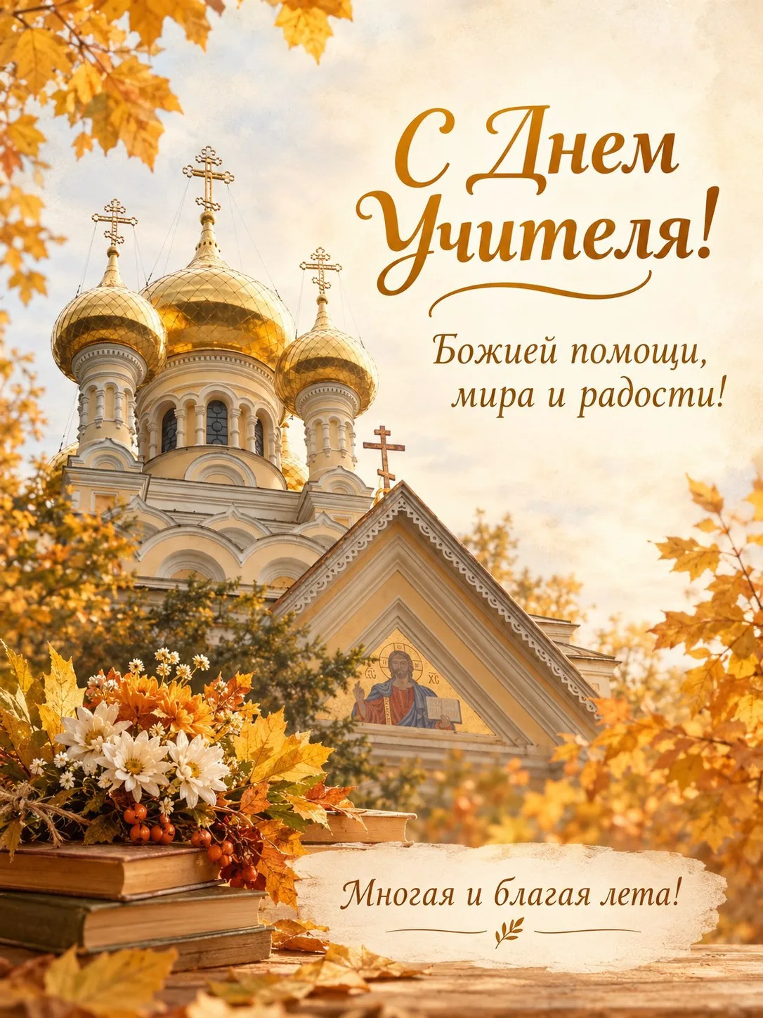 Дорогие учителя! Дорогие братья и сестры!