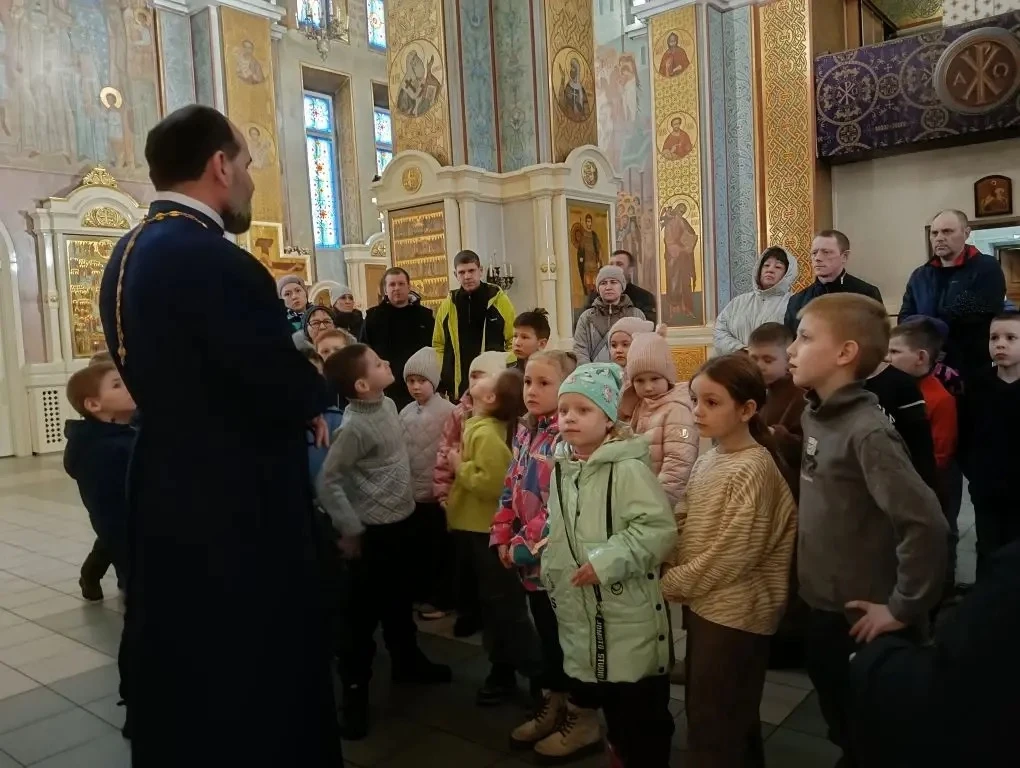 Ребятишки из МАУ ДО АГО «Молодежный центр «Перспектива» г.Ангарска на Светлой седмице побывали в Анг