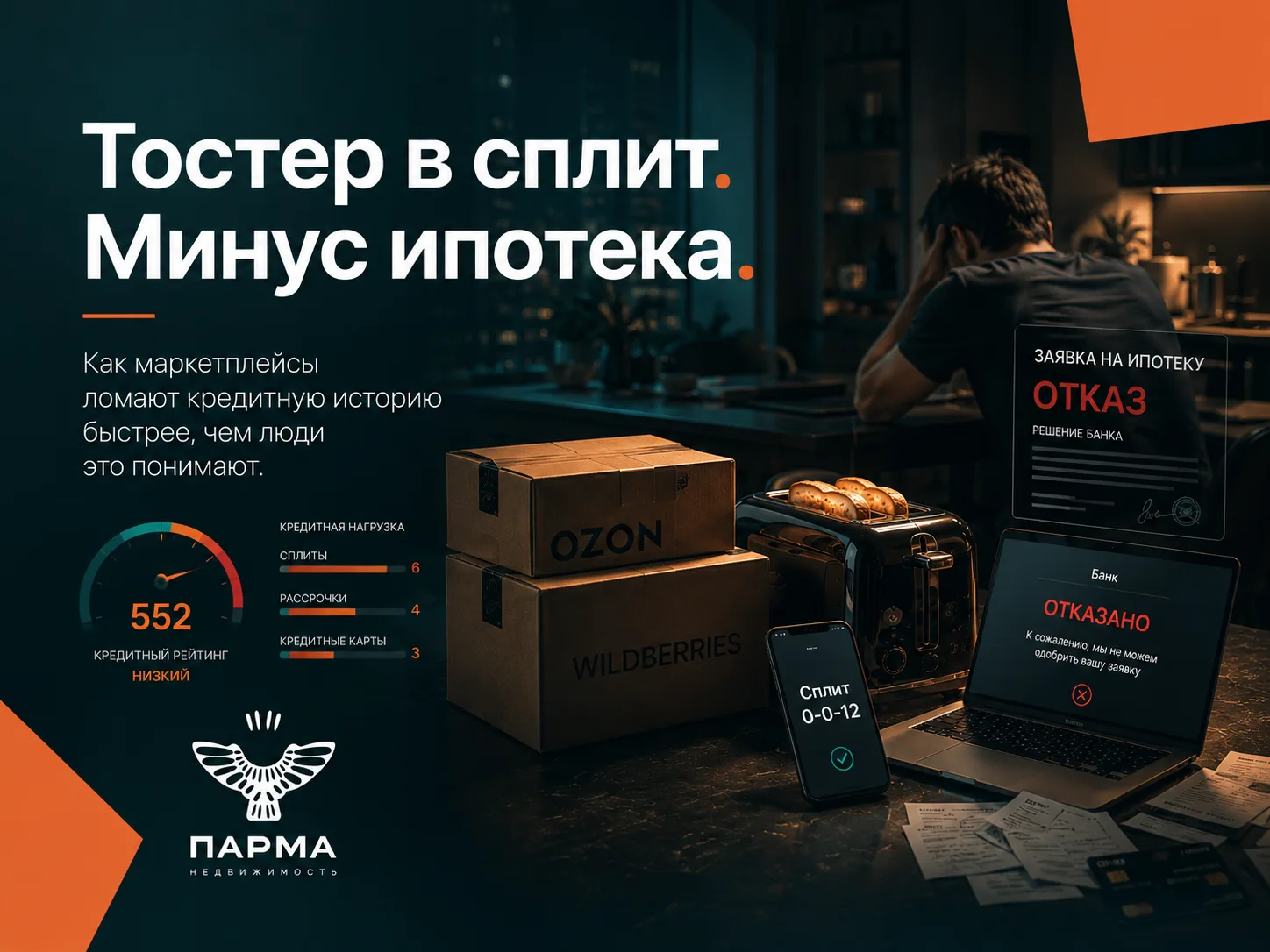 Как там ваш тостер в Сплит себя на съемной квартире чувствует?