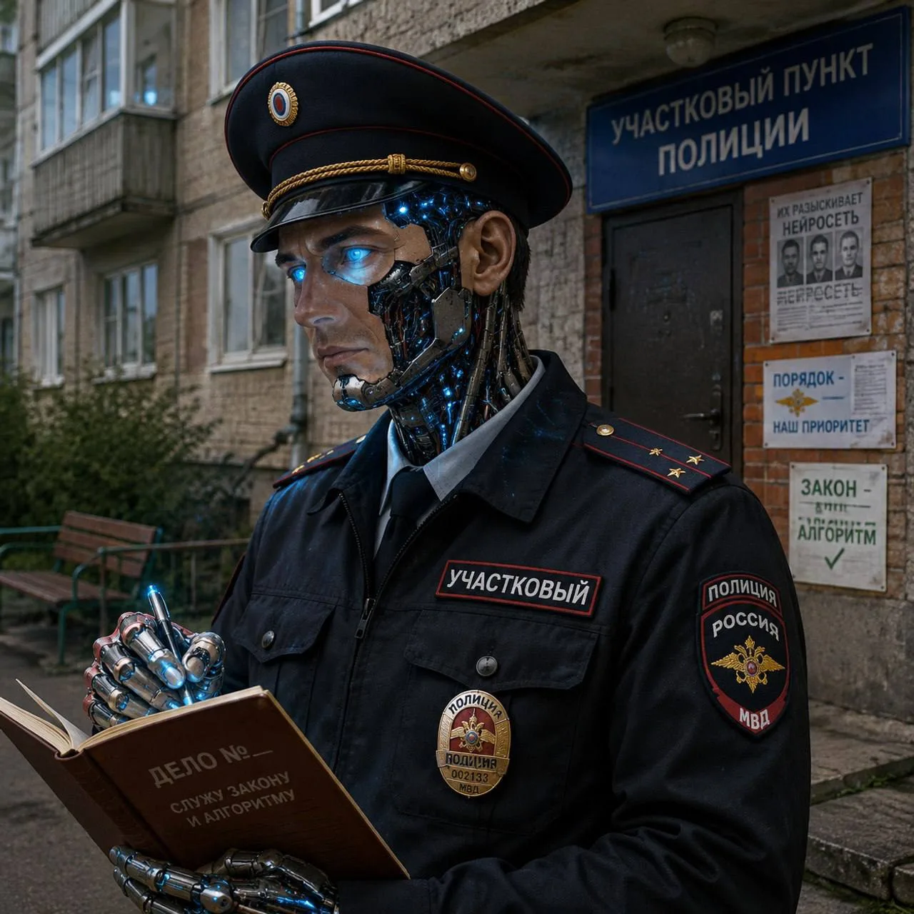 🤖 Нейросеть научили готовить документы за участковых полицейских.