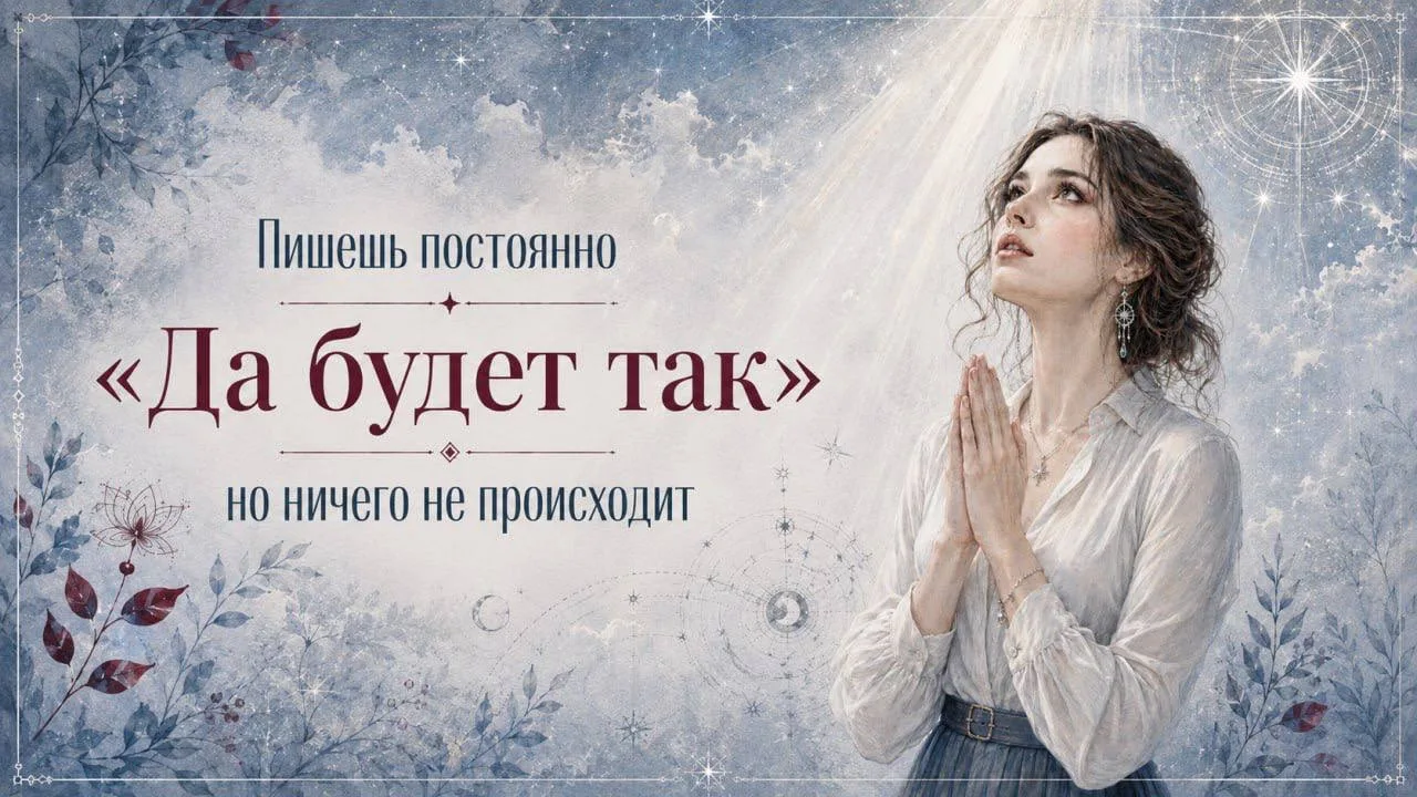 Друзья мои , сняла еще одно короткое видео про «ДА БУДЕТ ТАК!»